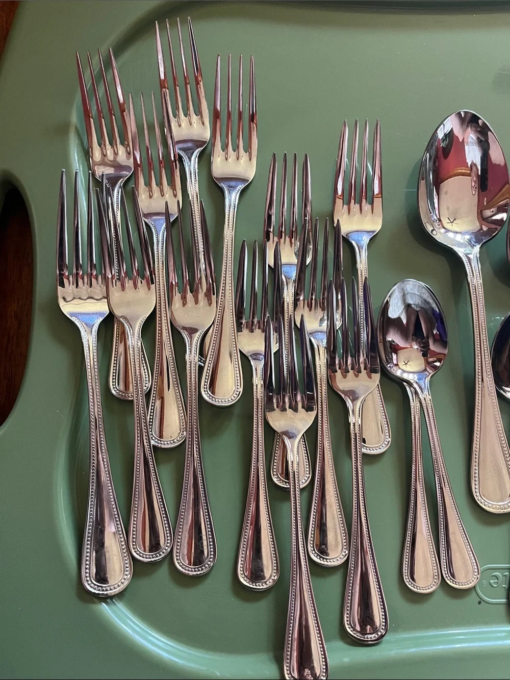 Winco flatware Stainless Flatware Set  27 Classic  Handle - Silver cutlery